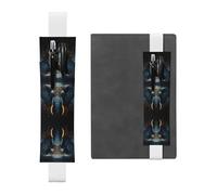 WZYCWB Gli astucci Eerie Elephant Diary, portapenne in PVC e portapenne con elastici e segnalibri sono le migliori scelte regalo.