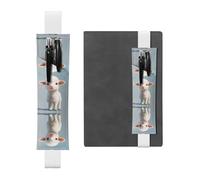 WZYCWB Gli astucci Gentle Lamb Diary, portapenne in PVC e portapenne con elastici e segnalibri sono le migliori scelte regalo.