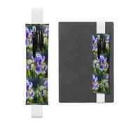 WZYCWB Gli astucci per matite con diario floreale nazionale francese, portapenne in PVC e portapenne con elastici e segnalibri sono le migliori scelte regalo.