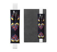 WZYCWB Gli astucci per matite con ricamo love Diary, portapenne in PVC e portapenne con elastici e segnalibri sono le migliori scelte regalo.