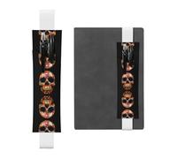 WZYCWB Gli astucci per matite Diario del Giorno dei Morti, portapenne in PVC e portapenne con elastici e segnalibri sono le migliori scelte regalo.