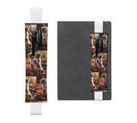 WZYCWB Gli astucci per matite Dogs and Roses Diary, portapenne in PVC e portapenne con elastici e segnalibri sono le migliori scelte regalo.