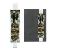 WZYCWB Gli astucci per matite Green Countryside Diary, portapenne in PVC e portapenne con elastici e segnalibri sono le migliori scelte regalo.