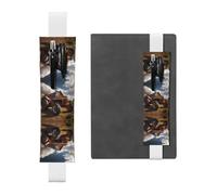 WZYCWB Gli astucci Red Tractor Diary, portapenne in PVC e portapenne con elastici e segnalibri sono le migliori scelte regalo.