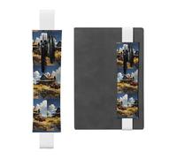 WZYCWB Gli astucci Texas Farm Tractor Diary, portapenne in PVC e portapenne con elastici e segnalibri sono le migliori scelte regalo.