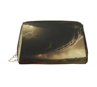 WZYCWB Gloomy Weather - Trousse per cosmetici, in pelle, con fantasia, perfetta per portare a mano o organizzare la casa, Tempo cupo, Taglia unica