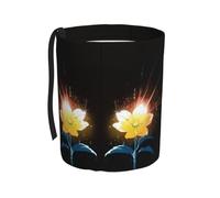 WZYCWB Glorious Yellow Flower in Bloom - Pattumiera da appendere per auto, pratica e comoda, adatta per diversi modelli di auto, offre spazio ideale per riporre oggetti