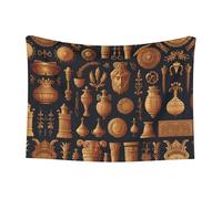 WZYCWB Gold Elements - Coperta per animali domestici stampata, disponibile in una varietà di misure, adatta per ceste, letti e nidi per animali domestici