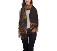 WZYCWB Grande giradischi rotondo stampato nappa scialle abito da sera scialle adatto per matrimoni banchetti e cerimonie