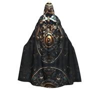 WZYCWB Grandi ingranaggi macchinari Mantello palla fantasia, adulto esteso mago veste, costume in maschera, vestito da festa a tema carnevale