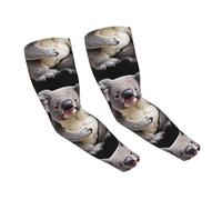 WZYCWB Graziose maniche di protezione solare con koala, adatte per tutte le stagioni, adatte per golf, ciclismo, pesca, giardinaggio, ecc.