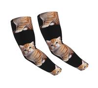 WZYCWB Graziosi manicotti di protezione solare a forma di gattino, adatti per tutte le stagioni, adatti per golf, ciclismo, pesca, giardinaggio, ecc.