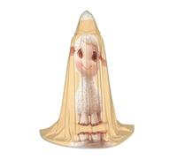 WZYCWB Grazioso mantello con cappuccio stampato con agnello, taglia S, M, L, per feste di carnevale