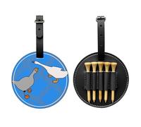 WZYCWB Grey Goose - Borsa portaoggetti per tee da golf, con stampa speciale, design portatile con fibbia da appendere