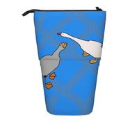 WZYCWB Grey Goose - Contenitore retrattile per portapenne, porta pennelli da trucco o portamonete con coulisse.