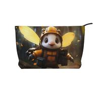 WZYCWB Heads Up - Trousse da viaggio con stampa di pesci, perfetta per viaggi di lavoro e vacanze., Api laboriose, Taglia unica