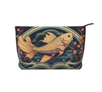 WZYCWB Heads Up - Trousse da viaggio con stampa di pesci, perfetta per viaggi di lavoro e vacanze., Heads Up Pesce, Taglia unica