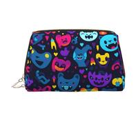 WZYCWB Heads Up - Trousse in pelle con motivo pesci, perfetta per portare a mano o organizzare la casa, Felicemente, Taglia unica