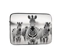 WZYCWB herd of zebras - Custodia stampata per laptop da 10-17", perfetta per lavoro, ufficio, scuola o università.