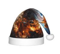 WZYCWB Hot Baseball Patterns Fun Christmas Party Hat, Class Party Attività Vacanze Natale Decorazione Cappello