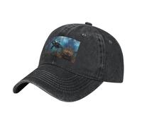 WZYCWB Huge Killer Whales - Berretto da baseball alla moda, sportivo e casual, ad asciugatura rapida, traspirante, Nero , Taglia unica