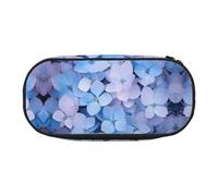 WZYCWB Hydrangea - Astuccio portamatite di grande capacità, multifunzione, portatile e resistente, per ufficio e scuola, Nero , Taglia unica, Beauty Case