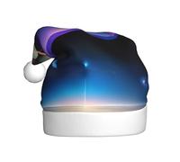 WZYCWB I cappelli natalizi Cosmic Saturn per adulti e cappelli stampati sono perfetti per Natale di Capodanno e feste in famiglia