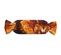 WZYCWB I cuscini cilindrici con motivo caramello sono perfetti per voli a lungo raggio, pisolini in ufficio e relax a casa.