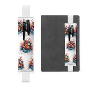 WZYCWB I sacchetti colorati per matite con diario per chitarra, portapenne in PVC e portapenne con elastici e segnalibri sono le migliori scelte regalo.