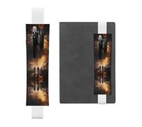 WZYCWB I vigili del fuoco combattono gli incendi Astucci per matite, portapenne in PVC e portapenne con elastici e segnalibri sono le migliori scelte regalo.