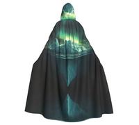 WZYCWB Iceberg Under the Iceberg - Mantella con cappuccio per adulti, unisex, per Halloween, carnevale, feste in maschera, giochi di ruolo