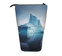 WZYCWB Icebergs Contenitore retrattile per portapenne, porta pennelli da trucco o borse con coulisse per monete.