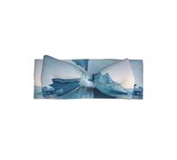 WZYCWB icebergs Fascia per capelli con fiocco per bambini (0-6 mesi), universale, per neonati e bambini, un must per una graziosa decorazione