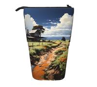 WZYCWB Idilliaco Scenery Contenitore retrattile per portapenne, porta pennelli da trucco o borse con coulisse per monete.