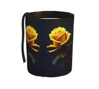 WZYCWB Il cestino per auto da appendere alla notte stellata con rose gialle è adatto a molti tipi di auto. È pratico e conveniente ed è semplicemente il partner perfetto per la guida.