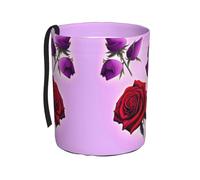 WZYCWB Il cestino per auto da appendere con rose rosse e viola è adatto a molti tipi di auto. È pratico e conveniente, ed è semplicemente il partner perfetto per la guida.