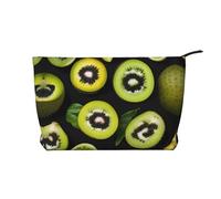 WZYCWB La borsa cosmetica da viaggio stampata Deep Ocean, perfetta per viaggi di lavoro e vacanze., Kiwi Verde, Taglia unica