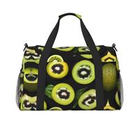 WZYCWB La borsa da viaggio portatile Deep Ocean, borsa per il fine settimana, adatta per fitness e altri scenari, Kiwi Verde, Taglia unica