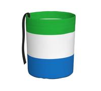 WZYCWB La pattumiera da appendere con bandiera della Sierra Leone è adatta a molti tipi di auto. È pratico e conveniente, ed è semplicemente il partner perfetto per la guida.