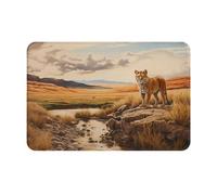 WZYCWB La tigre è forte. Zerbino stampato per interni adatto per porta d'ingresso, porta sul retro, patio e bagno, ecc.