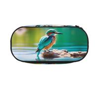 WZYCWB Lagoon - Astuccio portamatite di grande capacità, multifunzione, portatile e resistente, per ufficio e scuola, Nero , Taglia unica, Beauty Case