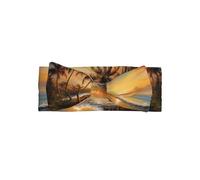 WZYCWB Lakeside Sunset Fascia per bambini con fiocco (0-6 mesi) - Universale per neonati e bambini, un must per una graziosa decorazione