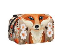 WZYCWB L'astuccio portatile Fox in the Bush è ideale per organizzare penne in ufficio o riporre pennelli da trucco