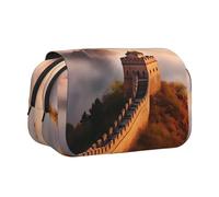 WZYCWB L'astuccio portatile Great Wall Printing è ideale per organizzare penne in ufficio o riporre pennelli da trucco