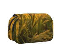 WZYCWB L'astuccio portatile Sunset Wheat Printing è ideale per organizzare penne in ufficio o riporre pennelli da trucco