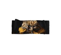 WZYCWB Leopard in una giacca di pelle Fascia per bambini con fiocco (0-6 mesi) - Universale per neonati e bambini, un must per una decorazione carina