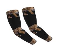 WZYCWB Leopard pronto a balzare maniche di protezione solare sensazione di ghiaccio, adatto per tutte le stagioni, adatto per golf, ciclismo, pesca, giardinaggio, ecc.