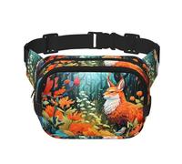 WZYCWB Light Fox - Marsupio sportivo, alla moda e alla moda, borsa leggera da viaggio piccola