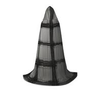 WZYCWB Linee spesse che si intrecciano orizzontalmente e verticalmente S fantasia mantello con cappuccio Costume Cosplay - Accessori per feste in costume