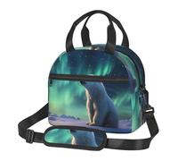 WZYCWB Little Polar Bear - Borsa termica per il pranzo, adatta per pendolari, può contenere un portapranzo